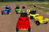 玩 Lawnmower racing 3d