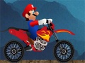 玩 Mario bike practice