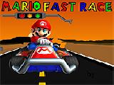 玩 Mario fast race