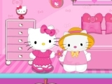 玩 Hello Kitty wedding house