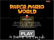 玩 Paper mario world game