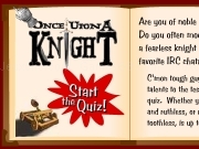 Once upon a knight quiz