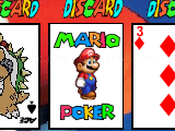 玩 Mario video poker