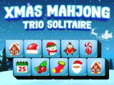 玩 Xmas mahjong trio solitaire