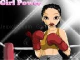 Play Girl boxing dressup now