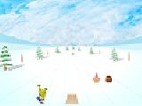 Play Spongebob squarepants snowboard rider now