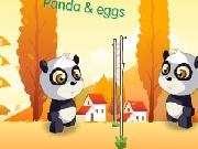 Play Panda and eggs now