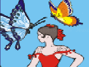 Play Dancer with butterflies pictures - images free now