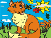 Play Fox color - free coloring now