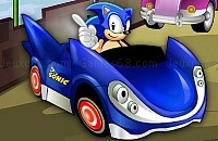 玩 Sonic racing zone