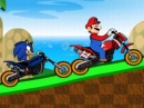 玩 Mario vs sonic racing