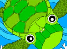 Play Rosy coloring: turtle and friends now