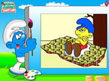 Play Color the smurfs now