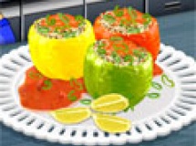 Saras cookins: stuffed peppers