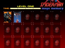 玩 Spiderman mega memory