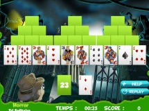 Play Horror tri solitaire now
