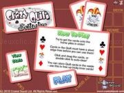 Play Crazy quilt solitaire now