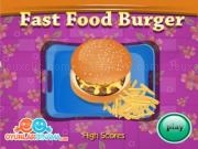 玩 Fast food burger