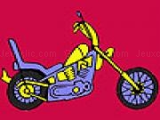 Play Fast harder motorbike coloring now
