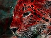 玩 Wild red  tiger puzzle