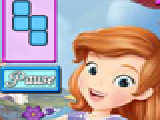玩 Sofia the first tetris