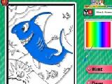 Play Shark tales coloring now