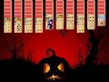 玩 Halloween spider solitaire