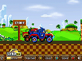 玩 Sonic truck wars