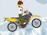 Play Ben 10 winter moto ride now