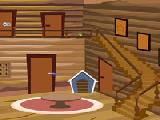 玩 Modern wood house escape