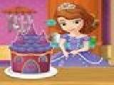 Play Sofia cooking princess cake now