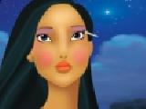 Play Princess pocahontas makeup now