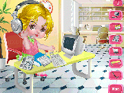 Play Baby Receptionist Dress Up now