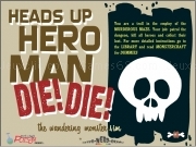 玩 Heads up hero man - die die
