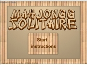 玩 Mahjongg solitaire