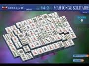 玩 Mahjongg solitaire