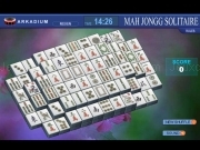 玩 Mahjongg solitaire