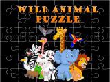 玩 Wild animals puzzle
