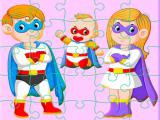 玩 Super hero family jigsaw