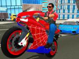玩 Hero stunt spider bike simulator 3d