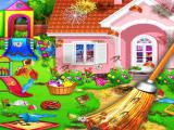 玩 Sweet home cleaning : princess house cleanup game