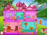 玩 Princess baby doll house cleanup game