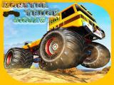 Play Monster trucks jigsaw now