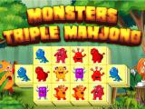 Play Monster triple mahjong now