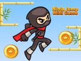 Play Ninja jump mini game now