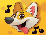 玩 Hungry corgi - cute music game now