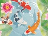 玩 Koi fish pond - idle merge game