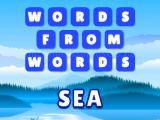 玩 Words from words: sea