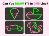 玩 Brain test: one line draw puzzle now