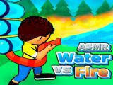 玩 Asmr water vs fire now